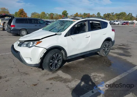 2015 Toyota Rav4 Limited from USA, damaged, VIN 2T3DFREV8FW335360